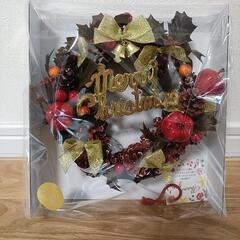 ハンドメイドクリスマスリース