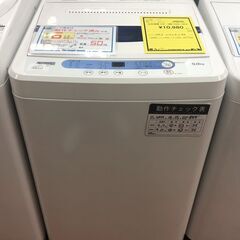 ヤマダ　洗濯機　YWM-T50G1　2019年製　ホワイト