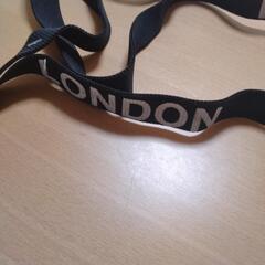 KNICK KNACK　LONDONロゴ入りサスペンダーの画像