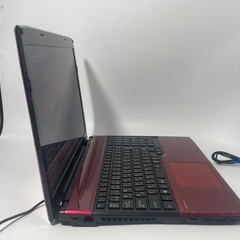 富士通 ノートパソコン 15.6インチ レッド Windows 10 マウス付き 富士通 ノートパソコン 15.6インチ レッド Windows 10 マウス付き