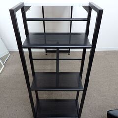 新札幌 タンスのゲン RIN05 スタンディングデスク 足置き付き 足置デスク 幅120cm×奥行43.5cm×高さ102cm No.2774の画像