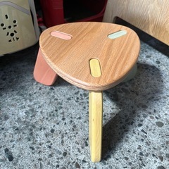 ☆未使用☆児童用イス　ミニイス　旭川家具　いさみや