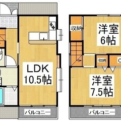 🏢安心の叶えRoom✨『2LDK』朝霞市宮戸✨敷金礼金無料💰✨人...