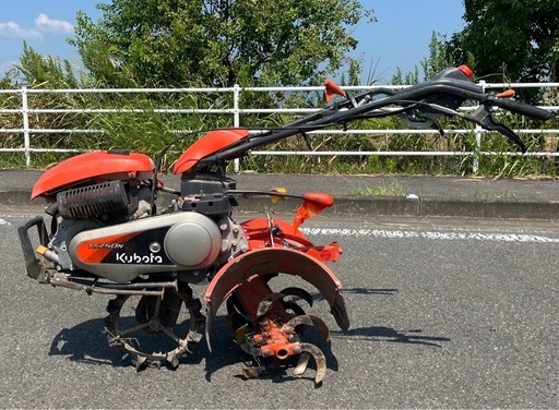 ジャンク品　クボタ　TS750N 一輪管理機　管理機　畝立て　正転逆転付　エンジンかかります