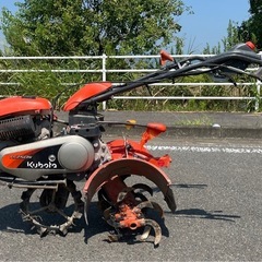 ジャンク品　クボタ　TS750N 一輪管理機　管理機　畝立て　正転逆転付　エンジンかかります