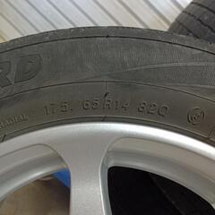 WEDS ウェッズ 14インチ アルミホイール  175/65r14 4本セット 4穴 PCD 100 の画像