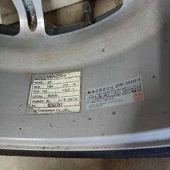 WEDS ウェッズ 14インチ アルミホイール  175/65r14 4本セット 4穴 PCD 100 の画像