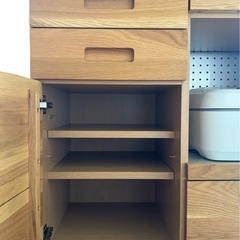 unico/ウニコ HUTTE/ヒュッテ 食器棚 カップボード キッチンボード