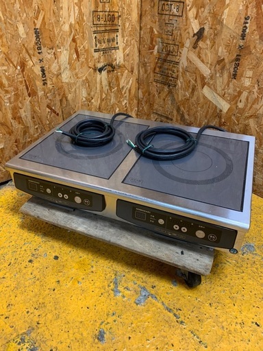 a(6651) ホシザキ IH調理器 HIH-22CE-1 単相200V 電磁調理器 カウンタータイプ IHコンロ 直接引き取りも大歓迎 大阪 店舗用品 飲食店
