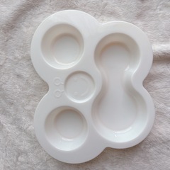 美品リッチェル プレート２枚セットの画像