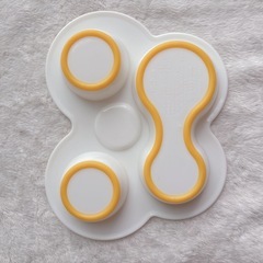 美品リッチェル プレート２枚セットの画像