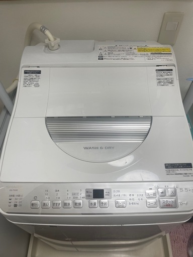 SHARP 洗濯乾燥機　2019年製