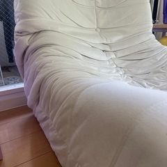 トーゴソファ　1人用　ホワイトの画像