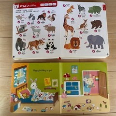 図鑑と仕掛け絵本の2冊セットの画像