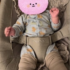 お値下げしました！★美品★nuna ヌナ リーフ　バウンサー チェアー　の画像