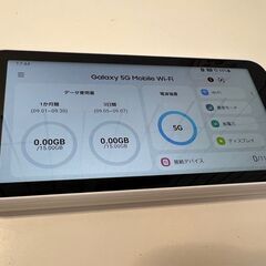 Galaxy 5G Mobile Wi-Fi ルーター (SCR01)