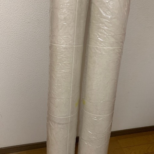 特大クッションフロア　白 ホワイト 2本 合計6.9畳ぶん 引越し 模様替え リフォーム 内装 DIY 工事 修理 大工 床 事務所 一軒家 古民家 改築 クッションフロア　