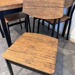 ダイニングテーブル+チェア4脚セットの画像