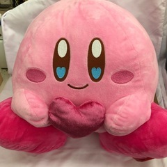 ★ジモティー割引有★星のカービィ/ハートBIGぬいぐるみ
