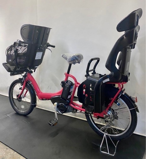 1都4県全域送料無料　業界最長12ヶ月保証　電動アシスト自転車　ブリヂストン　20インチ 子供乗せ　パワフルアシスト　桃色 g99