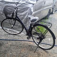 ※最終値引※6段変速 自転車 新品部品交換箇所ありの画像