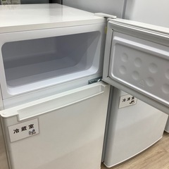 TAG labalの2ドア冷蔵庫 AT-RF85Bのご紹介です！