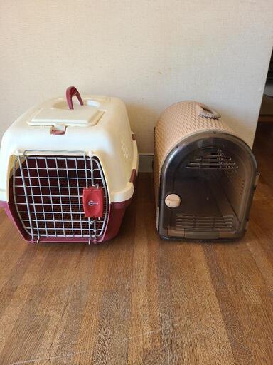 犬  猫  ペットゲージ  2個セット