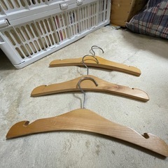 木製ハンガーキッズサイズ