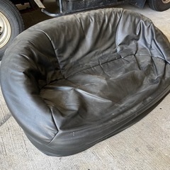 ソファ2人掛け　中古　ファスナー付き