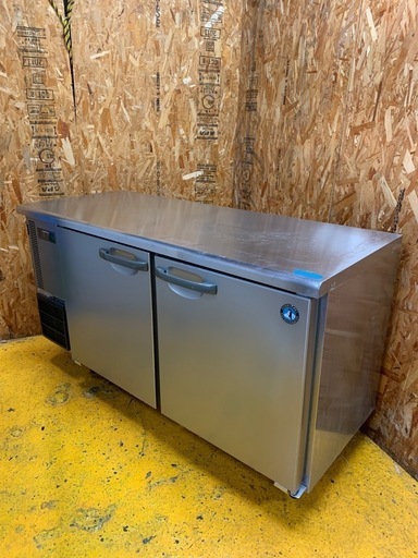 a(6652) ホシザキ 台下冷蔵庫 RT-150SNE-ML テーブル形冷蔵庫 ピラーレス センターフリー W1500D600H800 直接お引き取り歓迎! 大阪