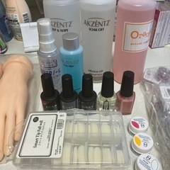 ユーキャンネイル講座のネイル用品一式