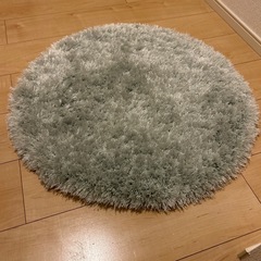 フランフランの丸ラグマット 