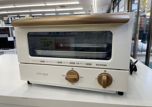 ★ジモティ割あり★ アイリスオーヤマ オーブントースター  19年製 動作確認／クリーニング済み TJ8426