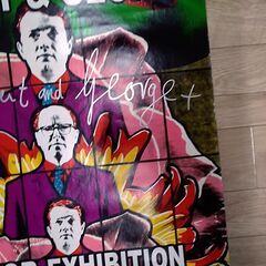 GILBERT & GEORGE TMAJR EXHIBITION 15FEBRUARY-7MAY Tate Modern ポスター 中古の画像