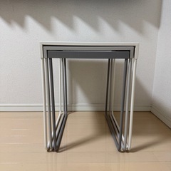 IKEA GRANBODA グランボダ ネストテーブル3点セットの画像