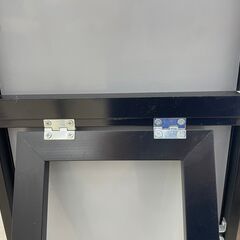 ★ジモティ割あり★  姿見 黒 H145×D50×W36 クリーニング済み TJ8432の画像