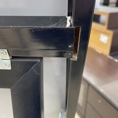 ★ジモティ割あり★  姿見 黒 H145×D50×W36 クリーニング済み TJ8432の画像