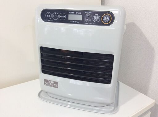 (12/6受渡済)JT9450【CORONA/コロナ 石油ファンヒーター】美品 2022年製 FH-G3222Y 空調 ヒーター/ストーブ