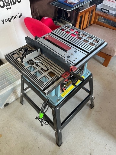 【成約済】【USED】【通電確認済】ナカトミ　HOMETOOL 丸鋸盤　丸のこ盤　木工ツール　テーブルソー　TS-254C