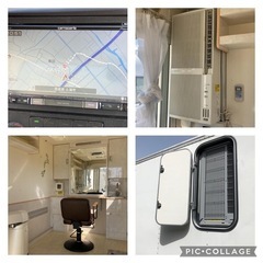 1.5トントラックで製作した移動理美容車です！の画像