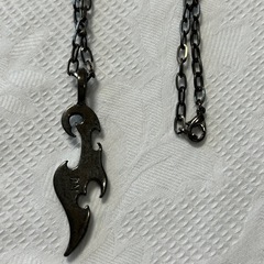 ネックレス　④ブルー　109メンズ ユニセックス　 48センチの画像