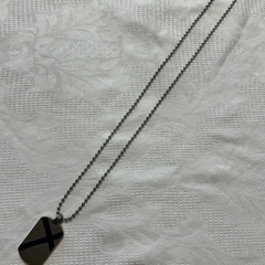 ネックレス　⑤レザーブレイドモチーフ 109メンズ ユニセックス　48センチの画像