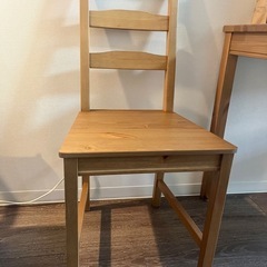 ダイニングテーブル&チェア4脚(IKEA)の画像