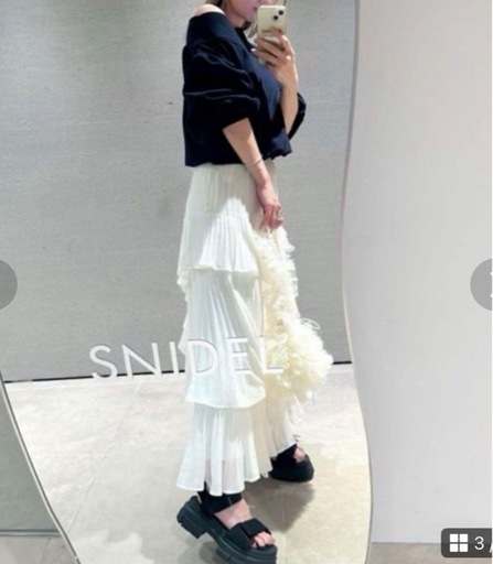 ugg/snidel サンダルアシュトンアンクル 23.0cm 厚底