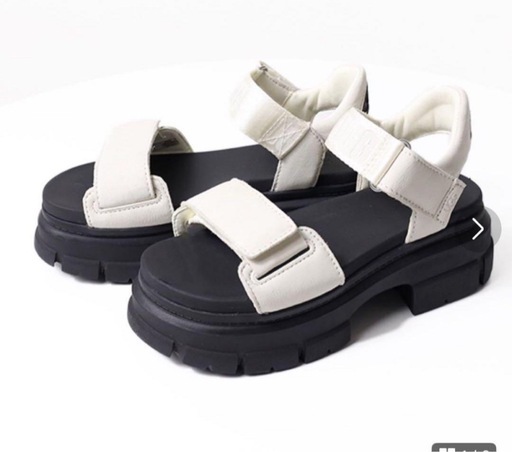 ugg/snidel サンダルアシュトンアンクル 23.0cm 厚底