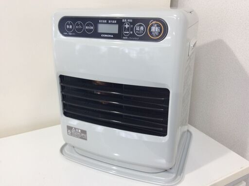 (12/1受渡済)JT9474【CORONA/コロナ 石油ファンヒーター】美品 2022年製 FH-G3222Y 空調 ヒーター/ストーブ
