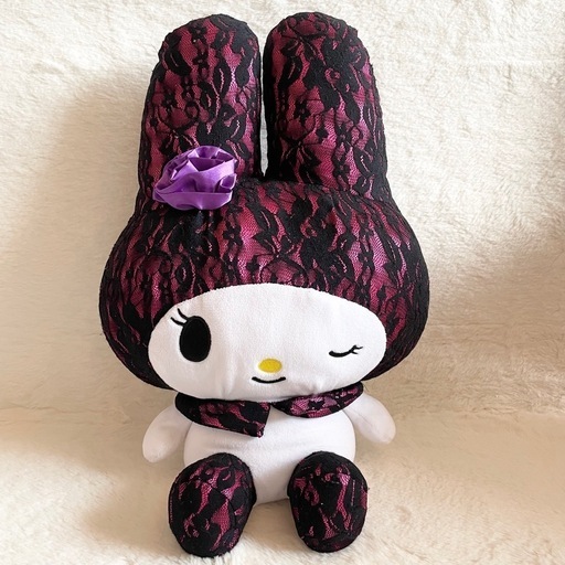 ⭐️サンリオ⭐️約40cm！マイメロディ レーシーガール BIG ぬいぐるみ レース