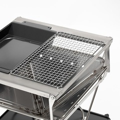 【snow peak】焼アミステンレスハーフ Pro.【新品未使用】 の画像
