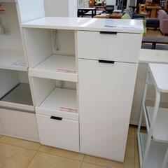 ★ジモティ割あり★ NITORI レンジ台 ホワイト H80×D...
