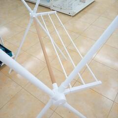 ★ジモティ割あり★  ハンガーラック ホワイト W92×D63×H143 クリーニング済み OJ5689の画像